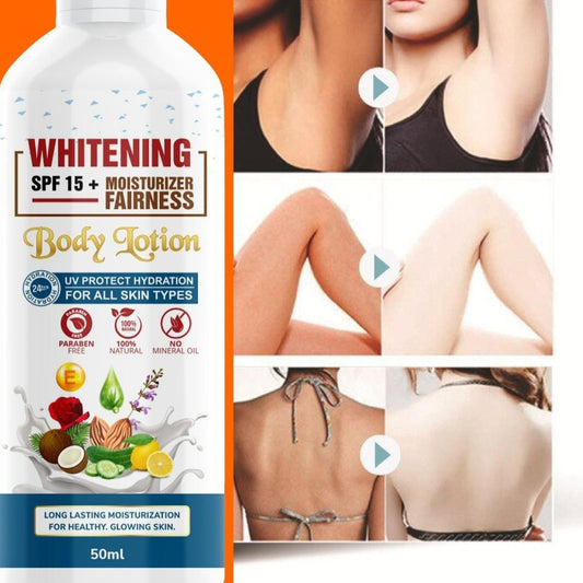 Beautiful Vitamin C Bleaching Body Cream Skin Whitening Moisturizing Body Lotion Skin Lightening Cream Pack Of 2